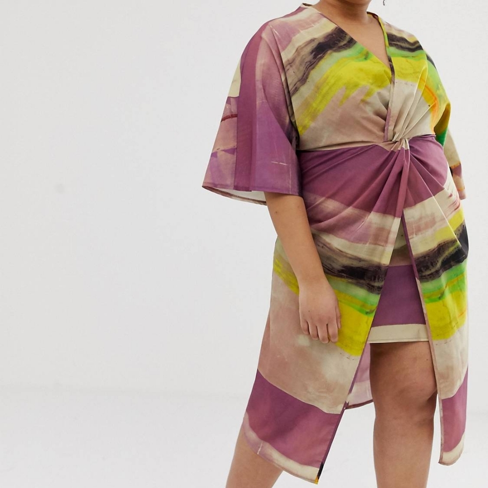 Asos curve kimono dress